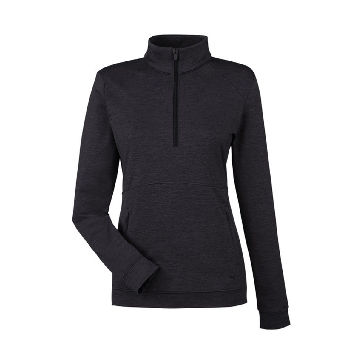 Puma Golf Cloudspun Rockaway Women's Quarter-Zip - Black