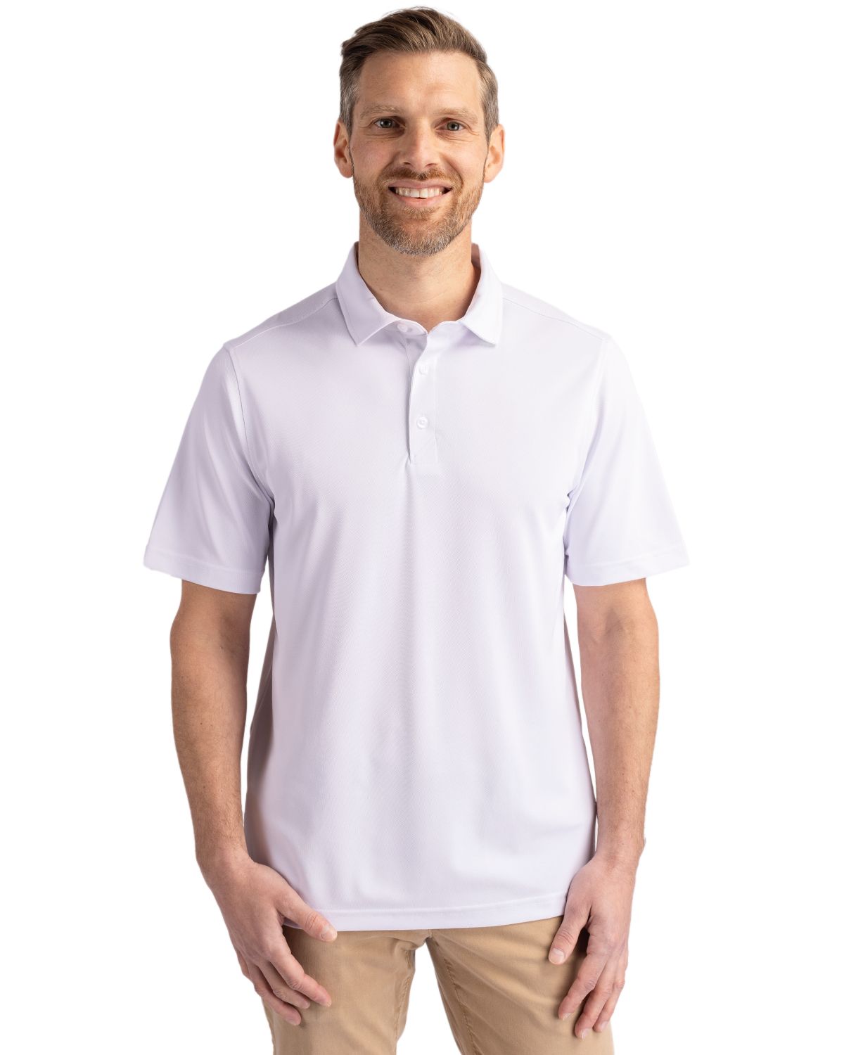 Cutter & Buck Virtue Eco Men's Polo - White