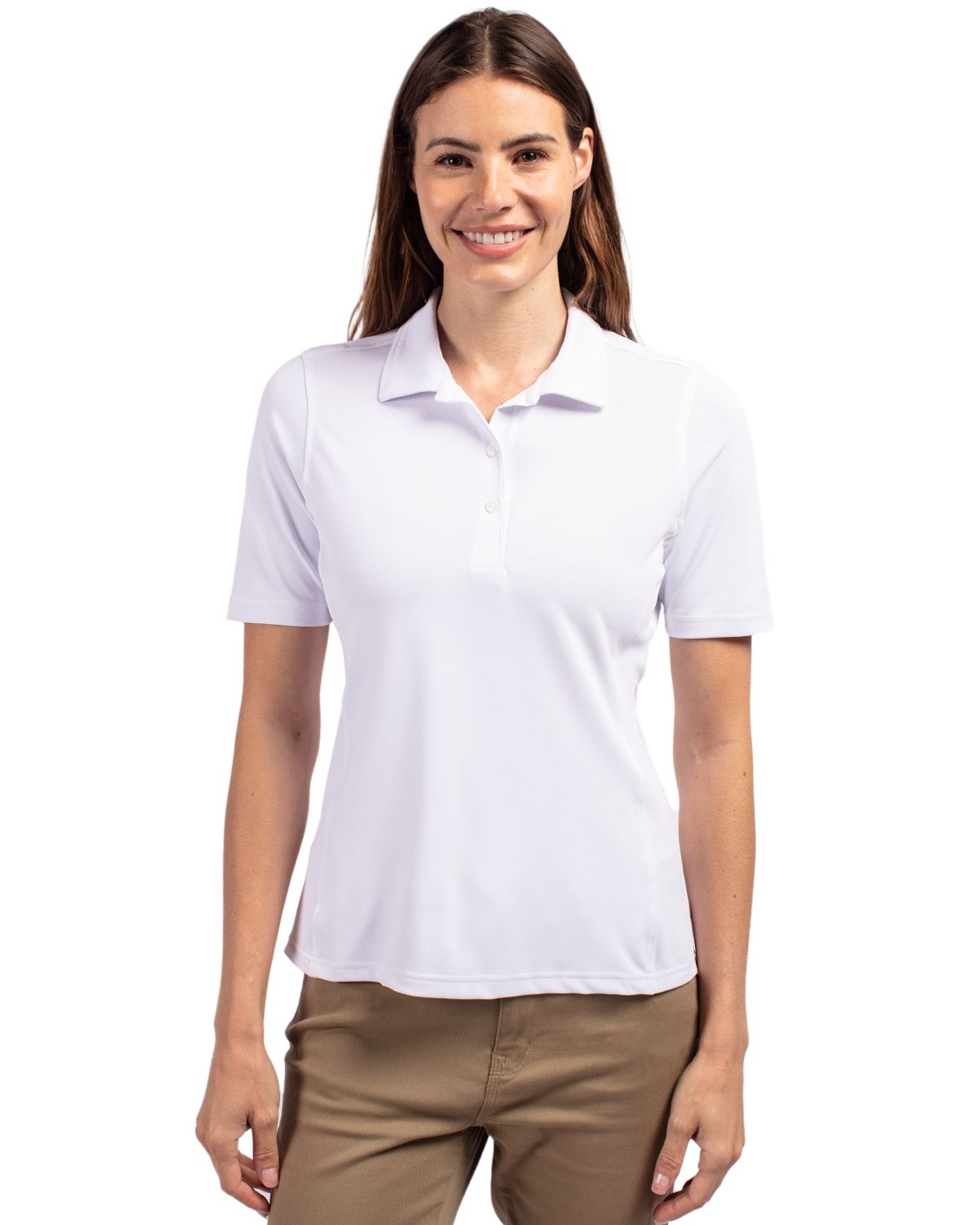 Cutter & Buck Virtue Eco Women's Polo - White