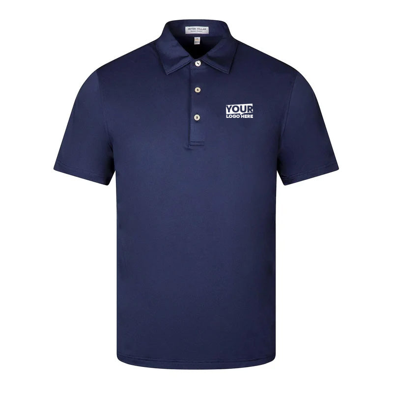 Peter Millar Men's Polo - Navy