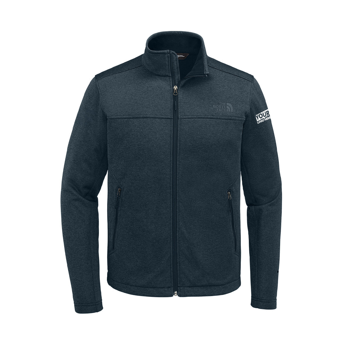 The North Face® Ridgewall Men's Soft Shell Jacket - Navy Heather