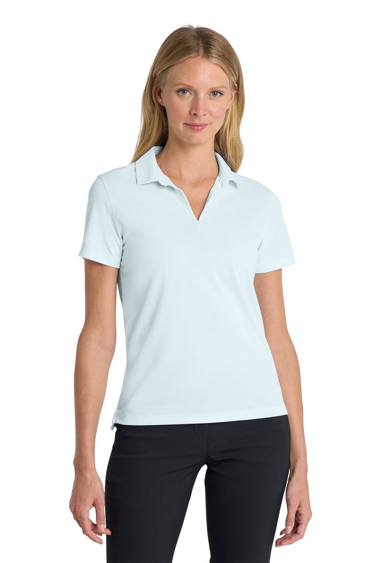 Nike Dri-FIT Micro Pique 2.0 Women's Polo - Blue Tint