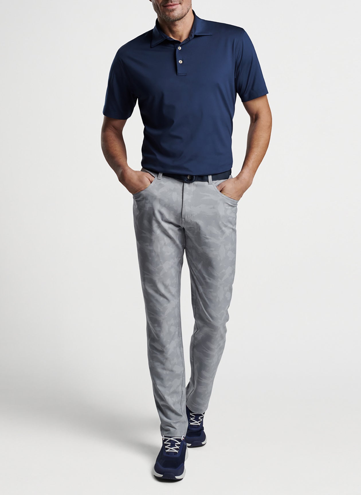 Peter Millar Men's Polo - Navy
