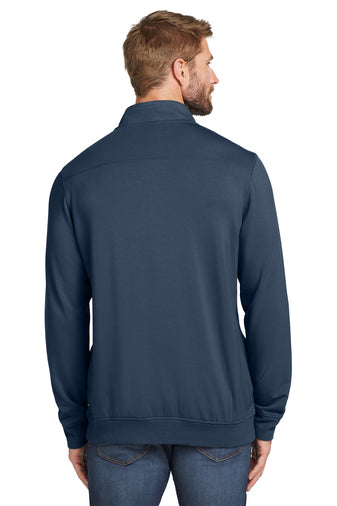 TravisMathew Newport Men's Quarter Zip Fleece - Navy